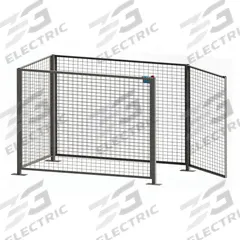 MORSE Drum Safety Enclosure: 52 in x 88 in x 63.25 in, 4 ft Door Opening Wd, Steel, Baked Enamel (MPN GEK-310-1). Key specifications — attr1187472: Single; attr1187475: 310-1-50; attr1187478: Steel; attr1187482: Gray; attr1187486: MORSE.