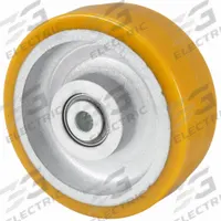 APPROVED VENDOR Caster Wheel: 6 in Wheel Dia., 3 in Wheel Wd, Polyurethane, 2,000 lb Load Rating (MPN P-UY-060x030/075K). Key specifications — Brand: APPROVED VENDOR; Wheel/Tread Color: Yellow.