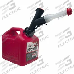GARAGE BOSS Gas Can: 1 gal Capacity, Gasoline, Plastic, Red (MPN GB310). Key specifications — Brand: GARAGE BOSS; Compatible Fuel: Gasoline.
