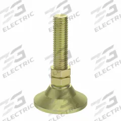 Leveling Feet: 10 Series/15 Series, Steel, 1 7/8 in x 1 7/8 in x 3 1/8 in, Drop-In, Single, Adj (MPN 2200). Key specifications — Includes Fasteners: Yes; Mounting Type: Drop-In; System of Measurement: Inch; Finish: Zinc-Plated; Brand: 80/20; Material: Steel; Product Type: Deluxe Leveling Foot; Adjustable: Yes.