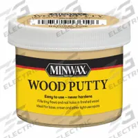 MINWAX Wood Putty: Wood Repair, 3.75 oz Container Size, Pail, Natural Pine (MPN 13610000). Key specifications — Color: Natural Pine; Brand: MINWAX.