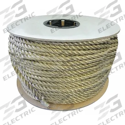 APPROVED VENDOR General Purpose Utility Rope: Twisted, 1/2 in Dia, 600 lb Working Load Limit - Light-Weight Utility Rope