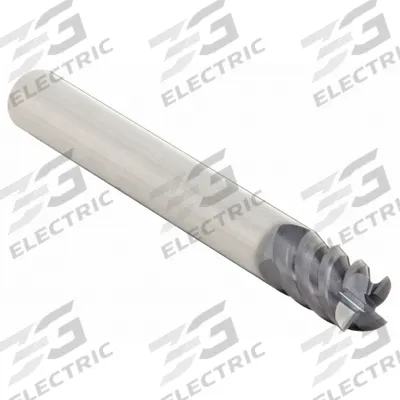 WIDIA HANITA Square End Mill: Carbide, AlTiN Coated, 4 Flute, 1/2" Mill Dia, 3/4" LOC - Carbide Square End Mills for Hardened Materials