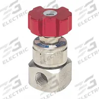 PARKER Excess Flow Valve: 316 Stainless Steel Body, 1/4 in Connection Size, NPTF, -10°F to 150°F (MPN FS190SDP). Key specifications — Brand: PARKER; Flow Limit Setting @ 30 psig Inlet: 9.0 slpm; Flow Limit Setting @ 1000 psig Inlet: 39.5 slpm; Connection Type: NPTF.