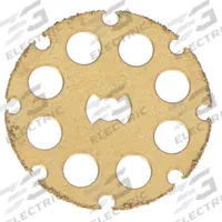 DREMEL Cutting Wheel: 1 1/2 in Wheel Dia, 0.06 in Wheel Thick, Carbide, EZ Lock, Unmounted (MPN EZ544). Key specifications — attr1097403: Carbide; attr1097412: DREMEL.
