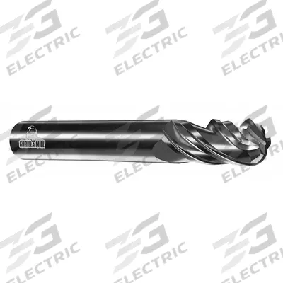 APPROVED VENDOR Ball End Mill: Carbide, GMX-35 Coated, 4 Flute, 5/16" Mill Dia, 7/8" LOC - Fast-Cutting Carbide Ball End Mills for Stainless Steel & Super Alloys