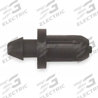 RAIN BIRD Tubing Plug: Tubing Plug, 1/4 in Tubing, Plastic, Black, 1/4 in Dia - Faucet Connections, Couplings, Shut-Off Valves & Regulators