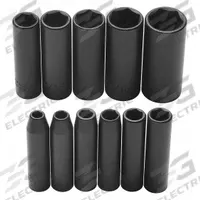 PROTO Impact Socket Set: 1/4 in Drive Size, Small Set (0-50 pieces) Set Size, 11 Pieces, Black Oxide (MPN J69116). Key specifications — attr1204251: PROTO; attr1215453: 1/4 in; attr1215454: 3/16 in to 5/8 in.