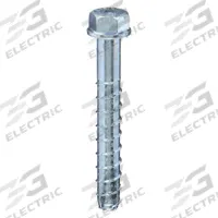 APPROVED VENDOR Screw Anchor: 5 in Overall Lg, 5/8 in Dia, Steel, External Hex, Hex, Steel, 10 PK (MPN U70520.062.0500). Key specifications — Material Grade/Class: Case Hardened; Removable: Removable; System of Measurement: Inch; Brand: APPROVED VENDOR; Screw Anchor Type: Concrete Screw Anchor.