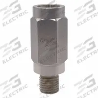 RAY Pressure Gauge Snubber: Stainless Steel, Piston, Stainless Steel, 6,000 psi Max. Pressure (MPN 055SS). Key specifications — Snubber Type: Piston; Brand: RAY; Material: Stainless Steel; Compatible Liquids and Gases: Air.