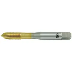 OSG Spiral Point Tap: 5/16"-24 UNF, H5 / 2B-3B, 3 Flute, Plug Chamfer, TiN Coated Cobalt (MPN 1101503005)