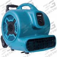 Centrifugal Blower: 3,600 cfm, 1 hp, Fixed Frame, 115V AC, 3 Speeds, Blue, Variable, Polypropylene (MPN P-830H-Blue). Key specifications — Product Type: Centrifugal Blower; GFCI Protected: No; Number of Speeds: 3; Housing Material: Polypropylene; Brand: XPOWER; Nominal Voltage: 115V AC.