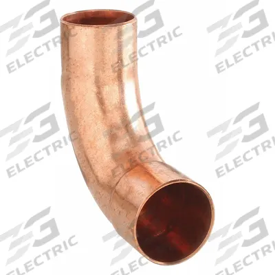 NIBCO Sweat Fitting Elbow: 1 1/4 in CTS x 1 1/4 in CTS, FTG x FTG, Wrot Copper (MPN 607-2-11/4) - Wrot Copper Tube Fittings