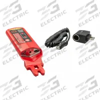 HDE Hot Stick-Compatible High-Voltage Detector: 120 V to 500 kV, 10 in, 25 to 400 Hz, Audible/Light (MPN PRX-500/K02). Key specifications — IP Rating: Not Rated; CAT Safety Rating: Not Rated; Brand: HDE; Product Type: Hot Stick-Compatible High-Voltage Detector; Manufacturer Part Number: PRX-500/K02; Includes: PRX-XF Charger Adapter.