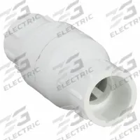 DAYTON Spring Check Valve: Inline Valve Body, 3/4 in Pipe Size, Socket x Socket, PVC, Female, Socket (MPN 4RG71). Key specifications — Brand: DAYTON; Poppet Material: Stainless Steel.