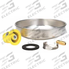 BRADLEY Stainless Steel Bowl: S90-094GR
