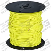 SOUTHWIRE Hookup Wire: 16 AWG Conductor Size, Yellow, 500 ft Overall Lg, 600 V Volt (MPN 411020502). Key specifications — Brand: SOUTHWIRE; Product Type: Machine Tool Wire; Standards: UL 1020; Manufacturer Part Number: 411020502.