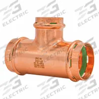 QUICKFITTING SUREPRESS Crimp Tee Fitting: 2 in CTS x 2 in CTS x 1 1/2 in CTS size, Copper (MPN SPWT665R). Key specifications — Brand: QUICKFITTING SUREPRESS; Broad - Material for Bullet: Copper Or Bronze; Fitting Size: 2 in CTS x 2 in CTS x 1-1/2 in CTS; Brand - Broad: QUICKFITTING SUREPRESS.