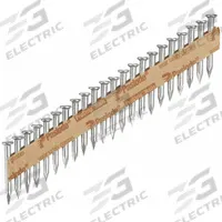 PASLODE Metal Connector Nails,1 1/2" L: Connector Nails, Flat, Smooth, 1 1/2 in Overall Lg, 500 PK (MPN 650481). Key specifications — Point Type: Diamond; Brand: PASLODE.
