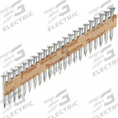 PASLODE Metal Connector Nails,1 1/2" L: Connector Nails, Flat, Smooth, 1 1/2 in Overall Lg - Collated Metal Connector Nails