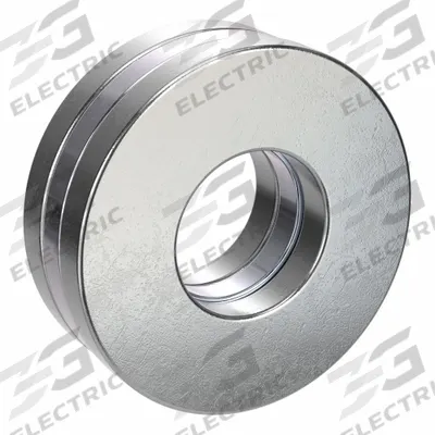 EZO Ball Thrust Bearing: F3-8M, 3 mm Bore Dia, 8 mm Outside Dia, 3.5 mm Overall Wd - Separable Grooved-Race Ball Thrust Bearings