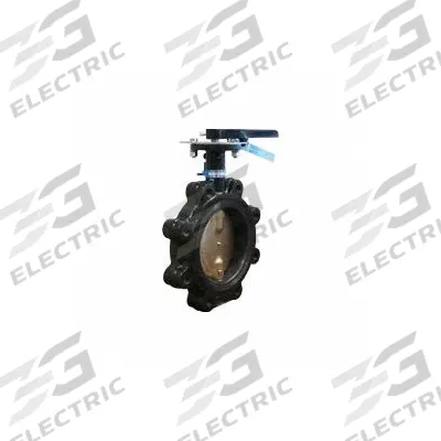 MILWAUKEE VALVE Butterfly Valve: 4 in Pipe Size, Concentric, 200 psi Max. Pressure (CWP) - Cast Iron General-Service Butterfly Valves