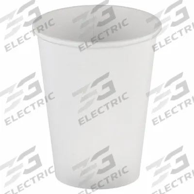 ABILITY ONE Disposable Hot Cup: 12 oz Capacity, White, Paper, Unwrapped, Patternless - Paper Hot Cups