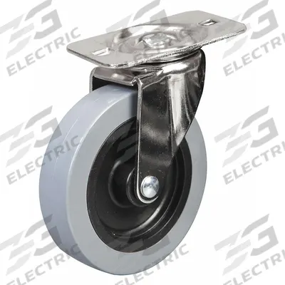 WESTWARD Caster, Gray, 3": For 1YER7 - Westward Power Tool Parts