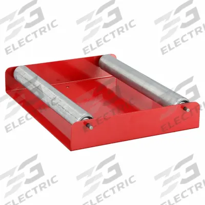 ECONOLINE Blast Cabinet Wheel Roller: 13 1/2 in W x 10 in L (MPN 201212) - Wheel Rollers for Blasting Cabinets