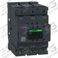 SCHNEIDER ELECTRIC IEC Contactor: Non-Reversing, 3 Poles, 3NO Contacts, 115 A, 240V AC/480V AC Coil (MPN LC1D115A6LSE). Key specifications — Brand: SCHNEIDER; Integrated Surge Suppression: Yes.