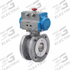 BONOMI Pneumatically Actuated Two-Way Ball Valve: 1 in, Stainless Steel, Flange x Flange, One-Piece (MPN 8P723103-1-C1). Key specifications — Brand: BONOMI; Pilot Solenoid Voltage: 110V AC.