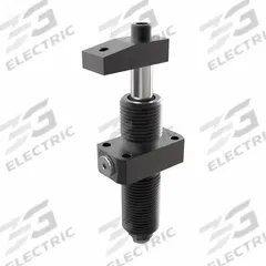 JERGENS Hydraulic Cylinder: Single or Double Acting, 730 lbf Clamping Force, 0.75 in Total Stroke (MPN 60680). Key specifications — attr95671: 0.24 sq in; attr95672: Left; attr97405: 60680; attr98896: JERGENS.