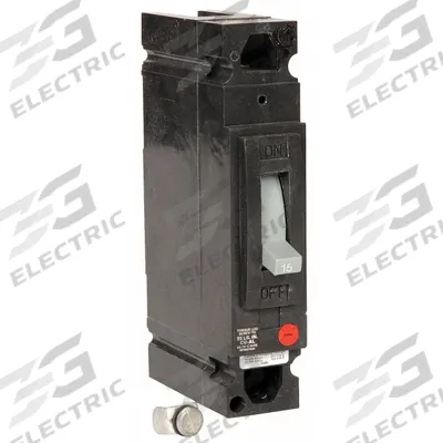 GE Molded Case Circuit Breaker: 25 A Amps, 14kA at 277V AC, Fixed, Line/Load Lug - TED-, TEHD-Frame GE Molded Case Circuit Breakers