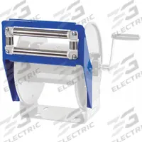 COXREELS Roller Guide: For 100 Series Reel Series, Stainless Steel, Blue, Steel, Top (MPN 9073-12.5). Key specifications — Return Location: Top; Bracket Color: Blue; For Reel Series: 100 Series; Bracket Material: Steel; Roller Material: Stainless Steel; Brand: COXREELS.