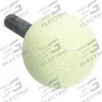 NORTON Vitrified Mounted Point: 1 in Dia, Ceramic, 80 Grit, A25 (MPN 61463677680). Key specifications — Shape: A25; Brand: NORTON.