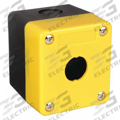 OMRON Push Button Enclosure: 22mm, 1 Holes, Non-Metallic - Enclosures for 22mm Operators