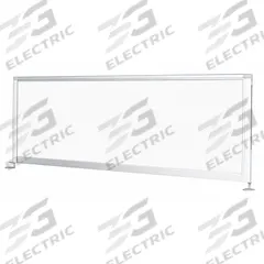 BEST-RITE Divider Panel: 17 in Overall Ht, 32 in Overall Wd, 1 in Overall Dp, White, Porcelain Steel (MPN 90137). Key specifications — attr990357: White; attr990327: BEST-RITE; attr990360: Porcelain Steel.