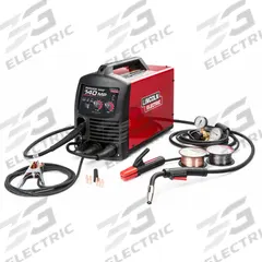 LINCOLN ELECTRIC Multiprocess Welder: Power MIG 140MP, DC, MIG/Stick Pack (MPN K4498-1). Key specifications — Maximum Amperage (Stick): 90 A; Maximum Amperage (TIG): 120 A; Input Voltage (Nominal) (Merch - Table Column, Filters): 120V.