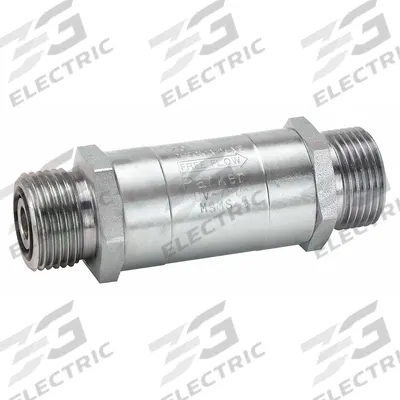 Parker Hydraulic Check Valve: 3,000 psi, 100 gpm, 1 7/16 in - High-Flow Check Valves