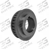 APPROVED VENDOR Timing Belt Pulley: Trapezoidal, Bushed, For H Timing Belt Section, For 1 in Belt Wd (MPN 36HQ100). Key specifications — Brand: APPROVED VENDOR; Tooth Profile: Trapezoidal; Finish: Black Oxide; For Bushing Type: Split Taper.