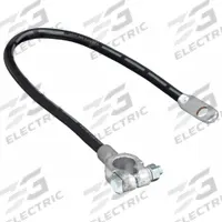 GROTE Battery Cable: Top Post Cable, 4 ga Wire Size, 19 in Overall Lg, Black, 60VDC, Bolt (MPN 84-9230). Key specifications — Termination Type: Top Post Cable; Connection Type: Bolt; Maximum Voltage: 60VDC; Wire Color: Black; Wire Size: 4 ga; Brand: GROTE.