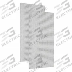 TRITON PRODUCTS Pegboard Panel: Round, 1/4 in Peg Hole Size, 48 in x 24 in x 1/4 in, White, Painted (MPN TPB-2W). Key specifications — Material: High-Density Fiberboard; Finish: Painted; Peg Hole Shape: Round; Includes: 2 Pegboards; Color: White; Brand: TRITON PRODUCTS.