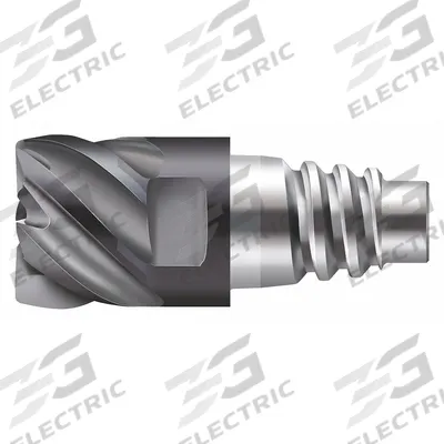 WALTER Square Milling Head: AH3E21138-E12-1/2 (MPN 5831977) - Exchangeable Square End Mill Heads