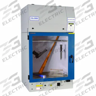 MYSTAIRE Fuming Chamber: 39 in Overall Wd, 53 in Overall Ht, Aluminum - Fuming Systems