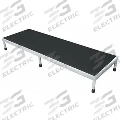 COTTERMAN Work Platform: 14 in Platform Ht - Max, 24 in Platform Wd, 96 in Platform Dp, Aluminum (MPN 1AAWP2496A8 A9-14 B1 P6). Key specifications — Brand: COTTERMAN; Color: Silver; Tread Type: Antifatigue Mat.