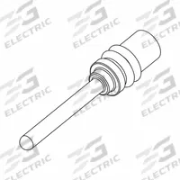 ANDERSON POWER PRODUCTS Connector Contact: PP30, 10 AWG, Tin, 1230G1, 30 A Current Rating, Crimp. Key specifications — Manufacturer Part Number: 1230G1; Voltage Rating: 600V AC/600V DC; Wire Size: 10 AWG; Contact Type: Crimp.