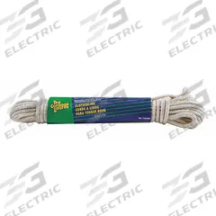 APPROVED VENDOR General Purpose Utility Rope: Braid, 3/16 in Dia, 30 lb Working Load Limit, Cotton (MPN 13S-WA). Key specifications — Brand: APPROVED VENDOR; Rope Type: Dynamic.