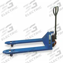 APPROVED VENDOR Pallet Jack: 4,400 lb, 48 in L x 27 in W Fork Dim, 27 in, 14 in, Std Fork, Steel (MPN 55NR94). Key specifications — Brand: APPROVED VENDOR; Width Between Forks: 14 in.