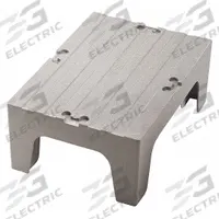 CAMBRO Dunnage Rack: 12 in x 30 in x 21 in, Polypropylene, 1,500 lb Load Capacity, Gray (MPN EADRS30480). Key specifications — Color: Gray; Brand: CAMBRO; Material: Polypropylene; Included: Modular Connector.