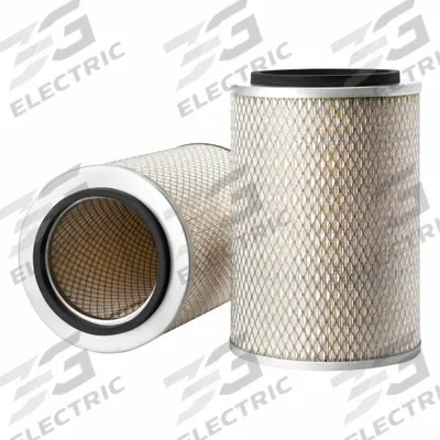 FLEETGUARD Air Filter: Round-Oval, Round, Axial Seal, 9 1/8 in Outside Dia - Round/Oval Engine Air Filters